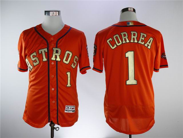 2017 world championship Houston Astros gold jerseys-003